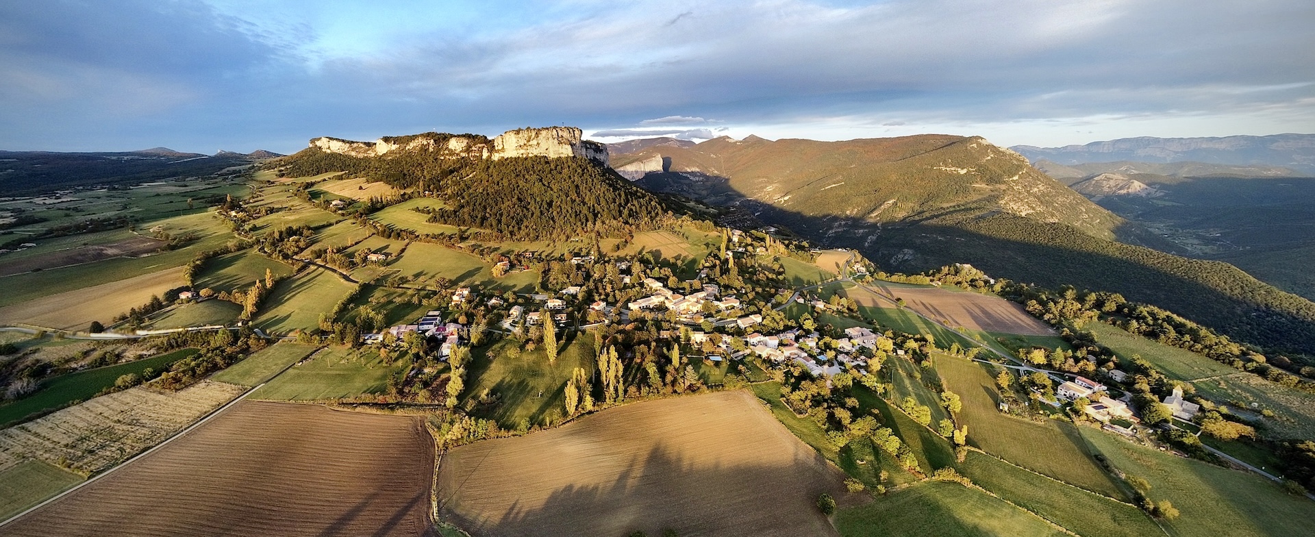 Plan de Baix - Vue aerienne